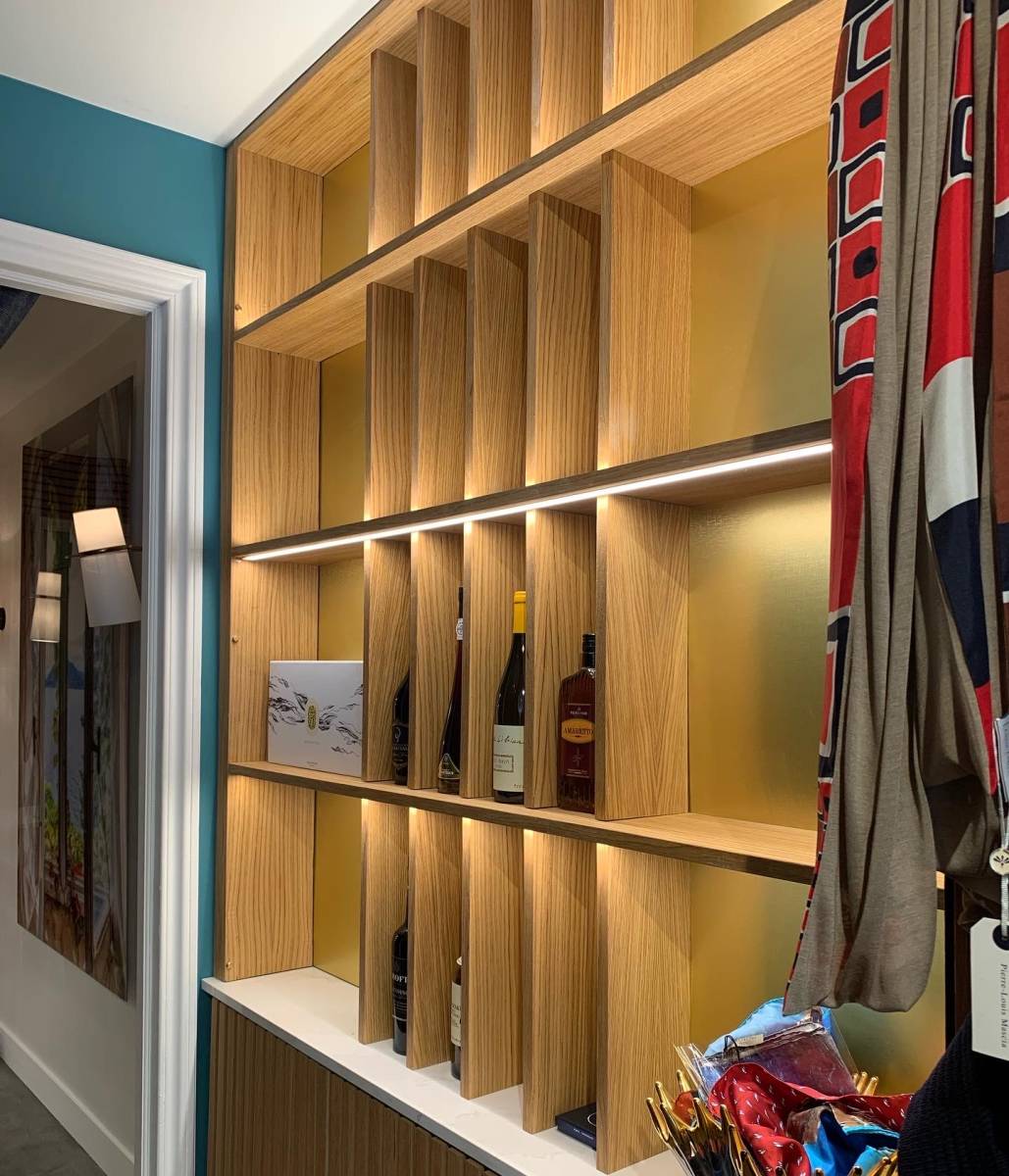 Agencement d'une boutique de prêt à porter homme Willman à Paris