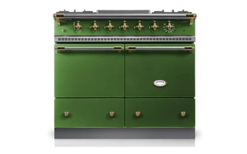 Fourneau Lacanche Cluny classic vert anglais à Andrézieux Bouthéon près de Saint Etienne