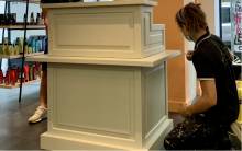 Notre zone d'activité pour ce service Création de meuble de salon en bois